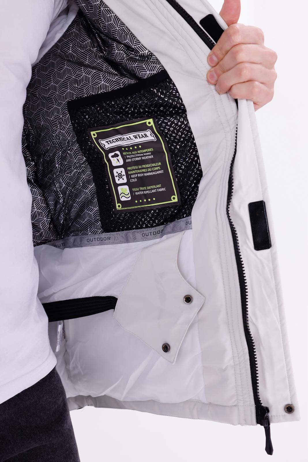 Kar montu sıfır4 su rüzgar yağmur geçirmez  beyaz mint