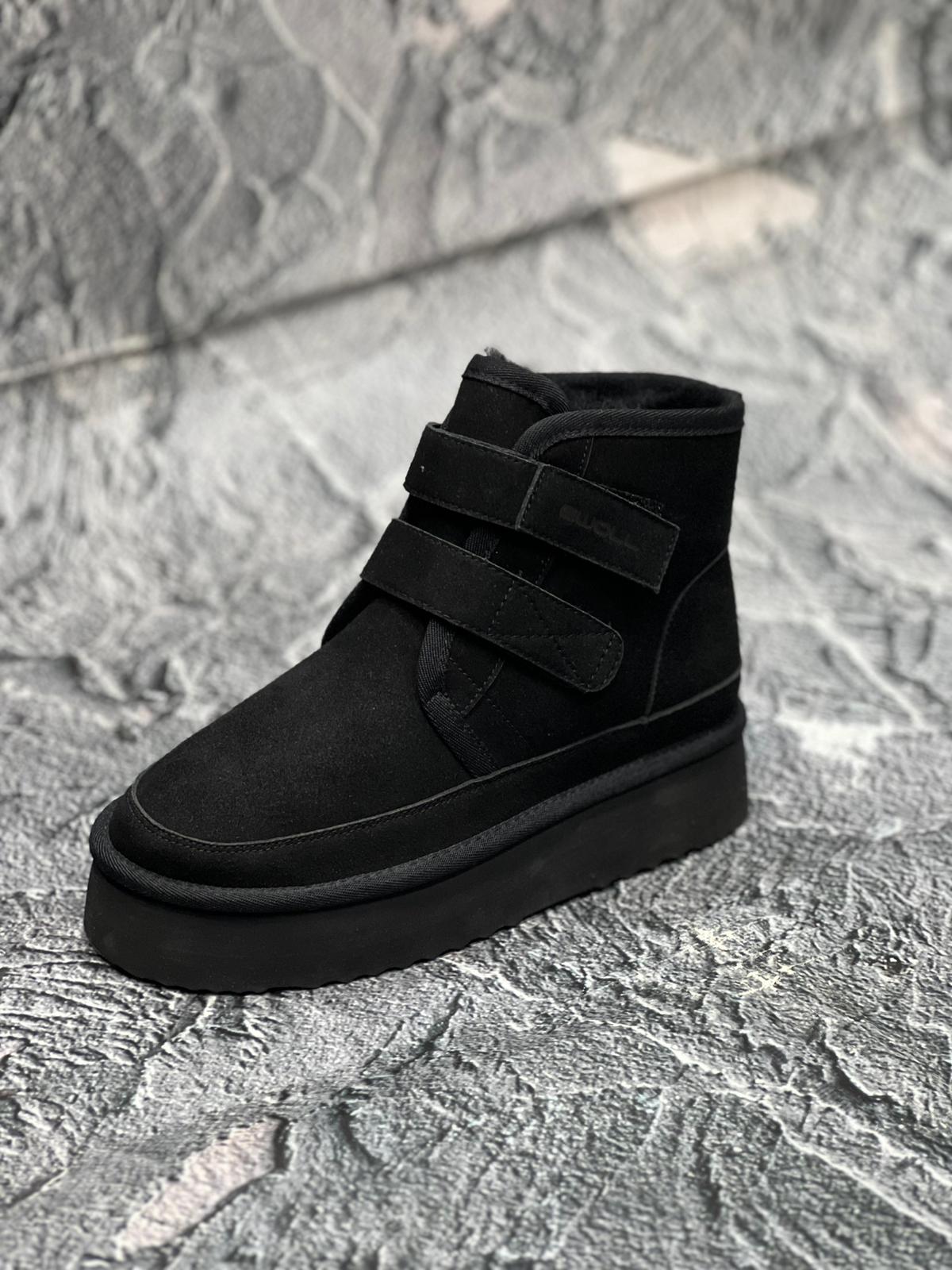 Ewoll Kadın Kışlık kar botu siyah Siyah