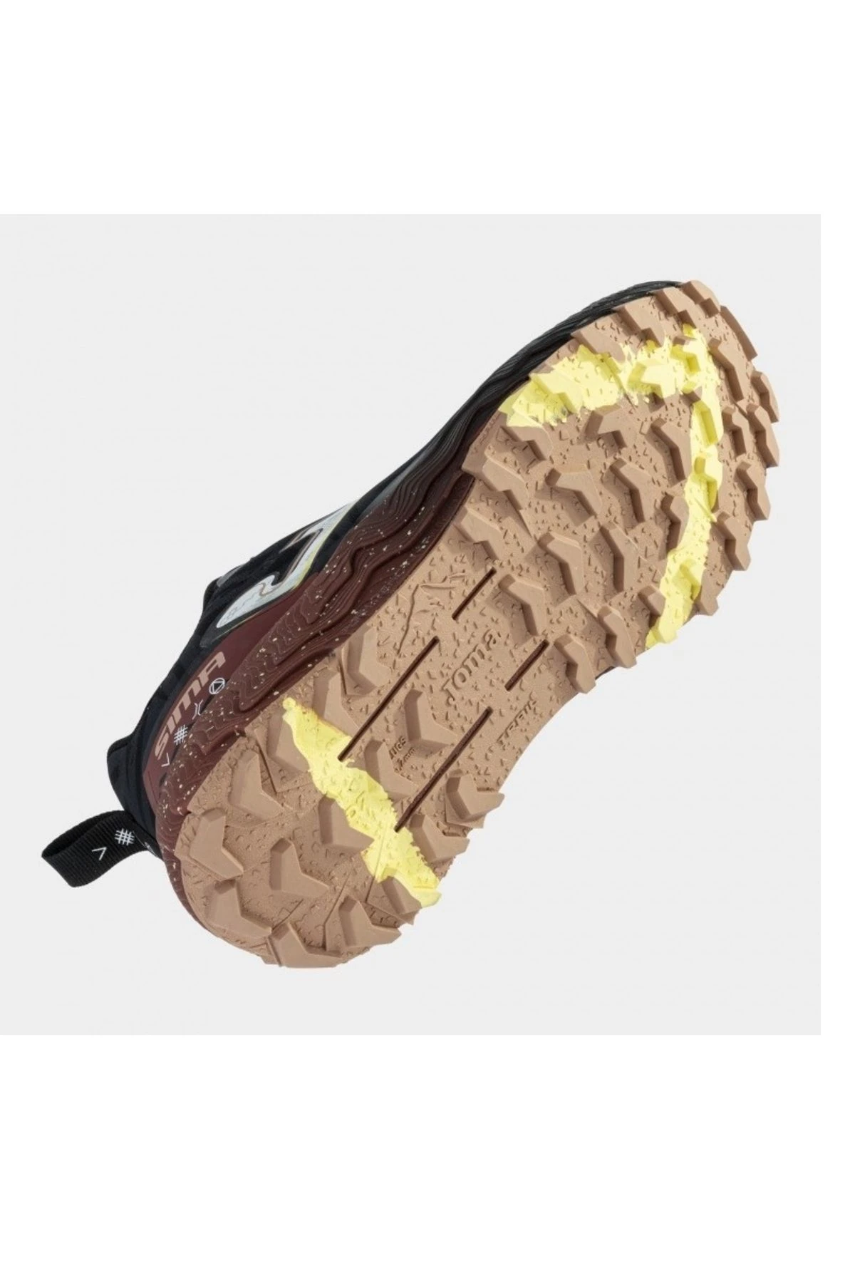 SIMA LADY 2401 BLACK KADIN AYAKKABISI Siyah-Turuncu