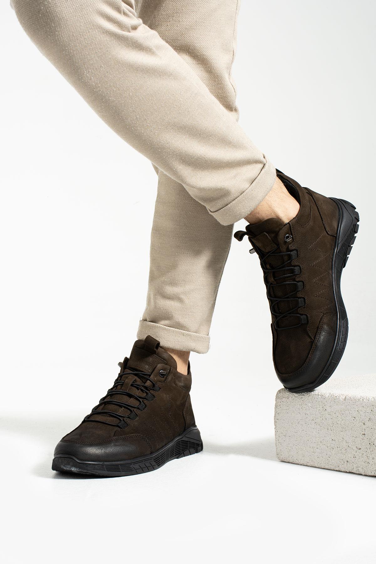 Hammer Jack Strande Hakiki Deri Haki Outdoor Erkek Bot 10222650-M Kahverengi