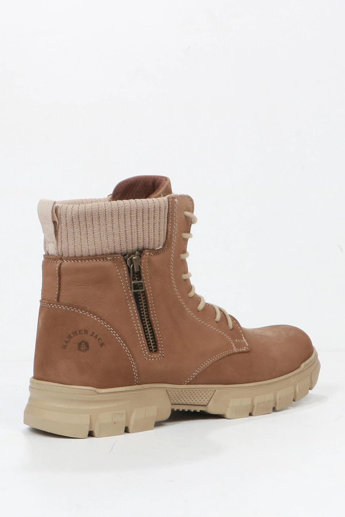 Hammer Jack Lejos Hakiki Deri Bej Outdfoor Erkek Bot 102 23685-M Bej